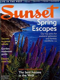 Sunset Magazine March 2006