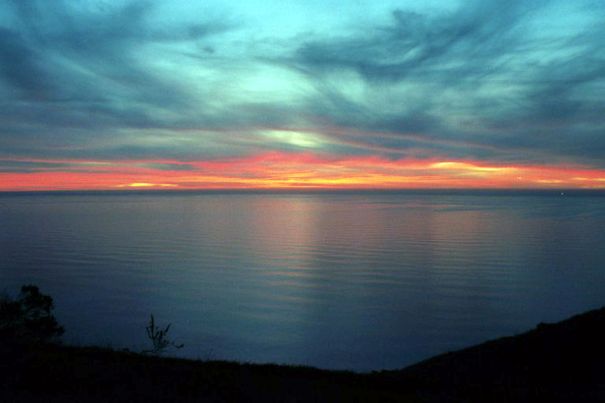 Big Sur Sunset from Partington Ridge. Photo by Stan Russell