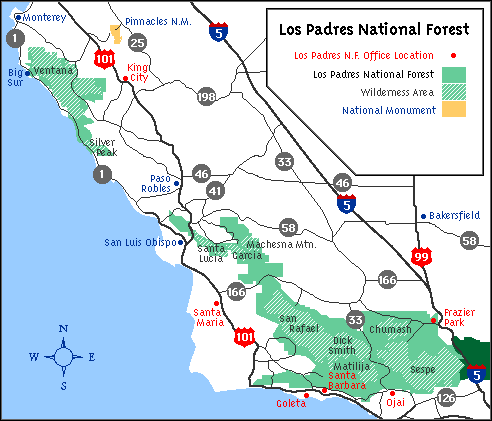 map southern california airports Maps Directions And Transportation To Big Sur California map southern california airports